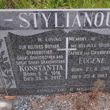 STYLIANOU Eugene 1910-1983 &amp; Konstantia 1916-2017