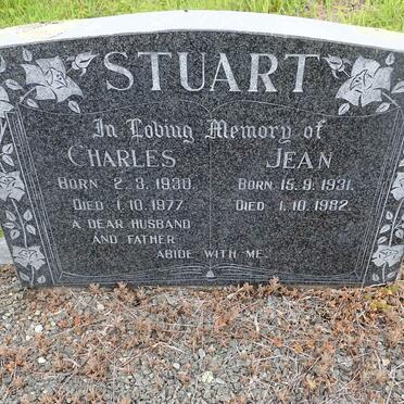 STUART Charles 1930-1977 &amp; Jean 1931-1982