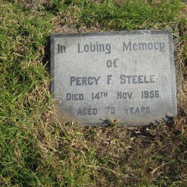 STEELE Percy F. -1956
