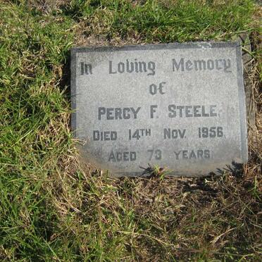 STEELE Percy F. -1956