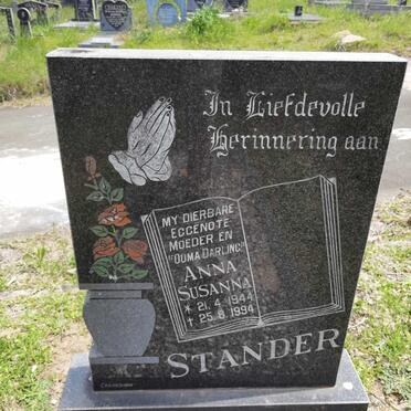 STANDER Anna Susanna 1944-1994