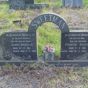 SWEETMAN James Melville 1914-1966 &amp; Phurvis Sylvia 1916-1993