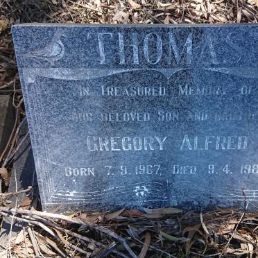 THOMAS Gregory Alfred 1967-1985