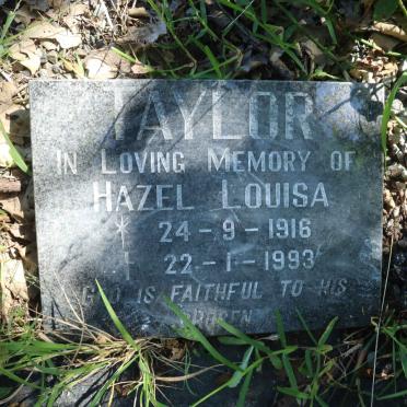 TAYLOR Hazel Louisa 1916-1993
