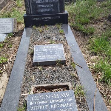 TORGIUS Ruby Maud 1910-1960 :: TORGIUS Marion Evelyn 1936-1997 :: OPENSHAW Arthur Reginald 1927-2007 _1
