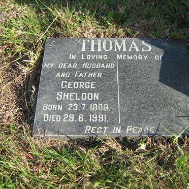THOMAS George Sheldon 1909-1991