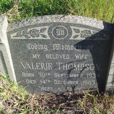THOMPSON Valerie 1934-1963