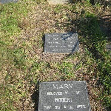 TIDBURY Robert James -1964 &amp; Mary -1973  :: GRAY Eldred Tidbury -1978