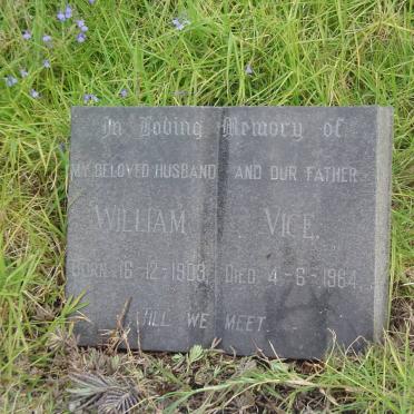 VICE William 1903-1964