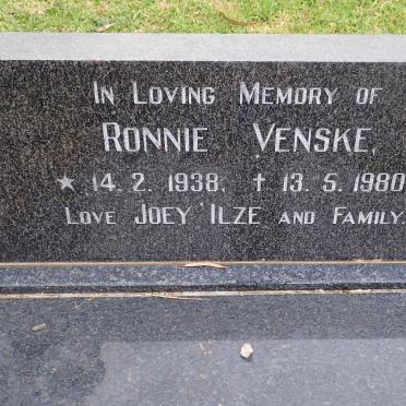 VENSKE Ronnie 1938-1980
