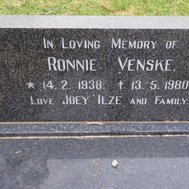 VENSKE Ronnie 1938-1980