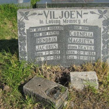 VILJOEN Hendrik Jacobus 1904-1963 &amp; Cornelia Magrieta HEATH 1904-1965