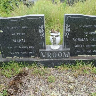 VROOM Norman Gordon 1901-1983 &amp; Mabel 1905-1987
