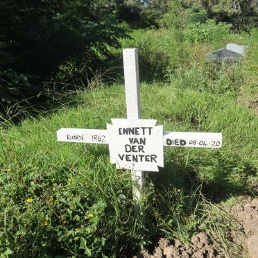 VENTER Ennett, van der 1962-2020
