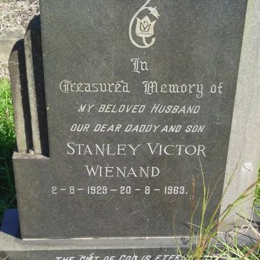 WIENAND Stanley Victor 1929-1963