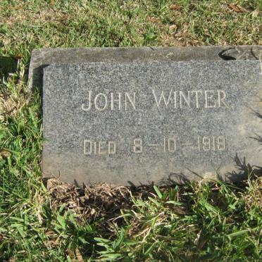 WINTER John -1919