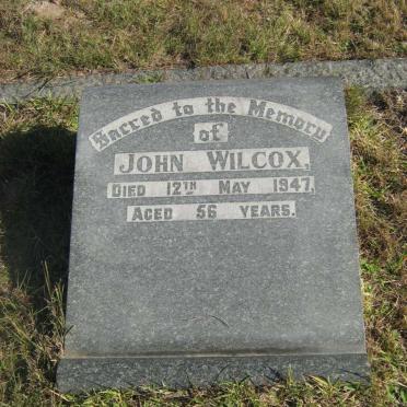 WILCOX John -1947