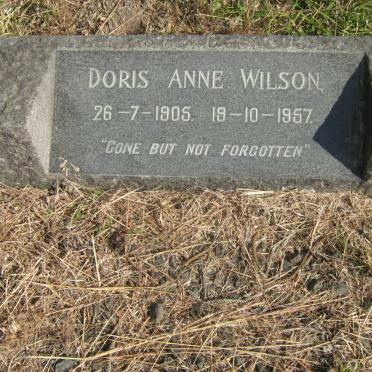 WILSON Doris Ann 1905-1957