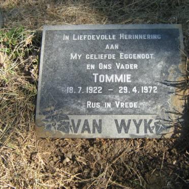 WYK Tommie, van 1922-1972