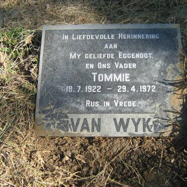 WYK Tommie, van 1922-1972