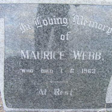WEBB Maurice -1963