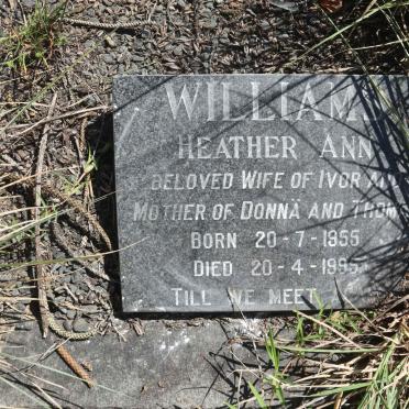 WILLIAMS Heather Ann 1955-1995