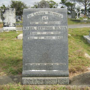 WILSON Mabel Gertrude 1889-1942