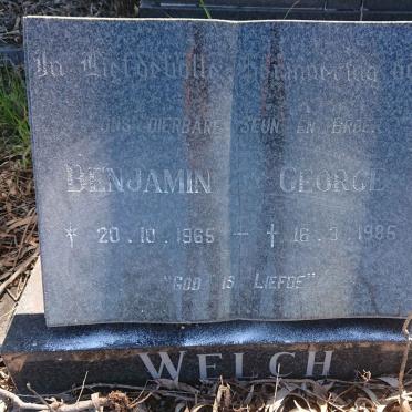 WELCH Benjamin George 1965-1985