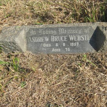 WEBSTER Andrew Bruce -1957