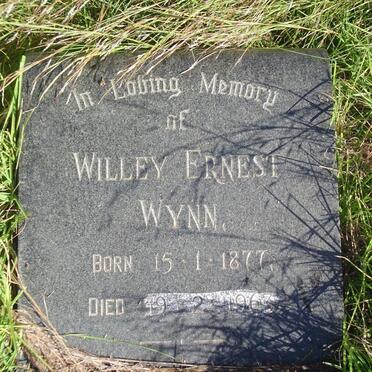 WYNN Willey Ernest 1877-1963