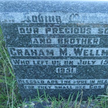 WELLMAN Graham M. -1951