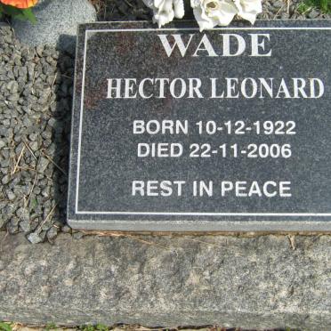 WADE Hector Leonard 1922-2006