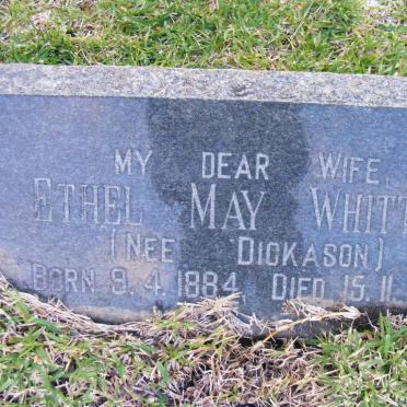 WHITTAL Henry Arthur 1885-1966 &amp; Ethel May 1884-1962