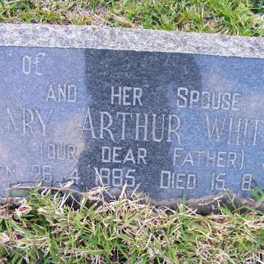 WHITTAL Henry Arthur 1885-1966