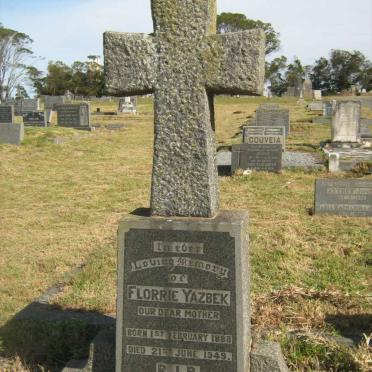 YAZBEK Florrie 1888-1949