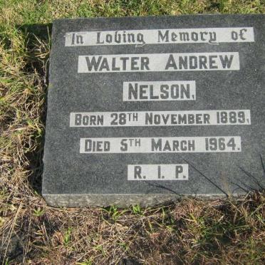 NELSON Walter Andrew 1889-1964