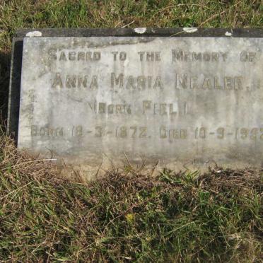 NEALER Anna Maria nee PIEL 1872-1952