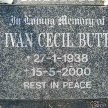 BUTT Ivan Cecil 1938-2000