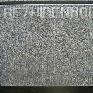 BEZUIDENHOUT Claude Malcolm 1923-1993