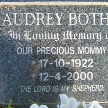 BOTHA Audrey 1922-2000