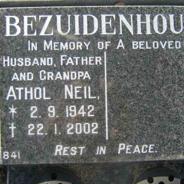 BEZUIDENHOUT Athol Neil 1942-2002