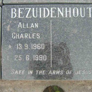BEZUIDENHOUT Allan Charles 1960-1990