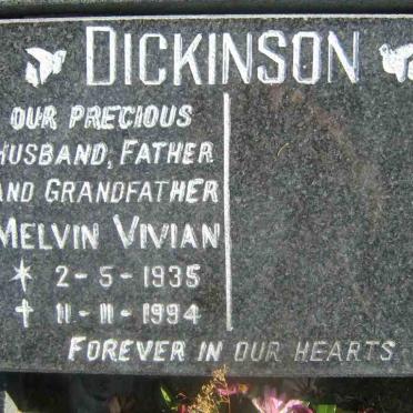 DICKINSON Melvin Vivian 1935-1994