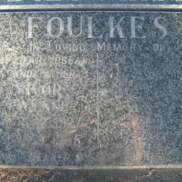 FOULKES Ivor Wynne 1927-1995