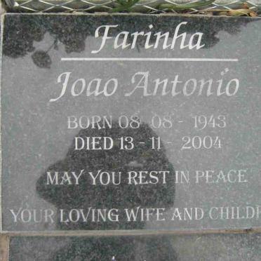 FARINHA Joao Antonio 1943-2004
