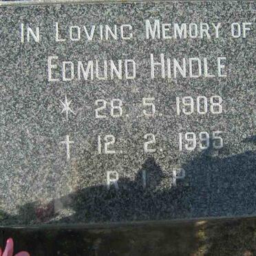 HINDLE Edmund 1908-1995
