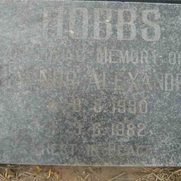 HOBBS Gaynor Alexandra 1930-1982