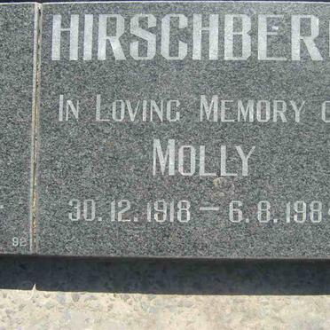 HIRSCHBERG Molly 1918-1984