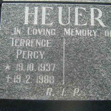 HEUER Terrence Percy 1937-1988