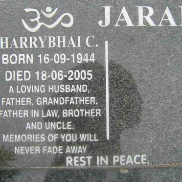 JARAM Harrybhai C. 1944-2005